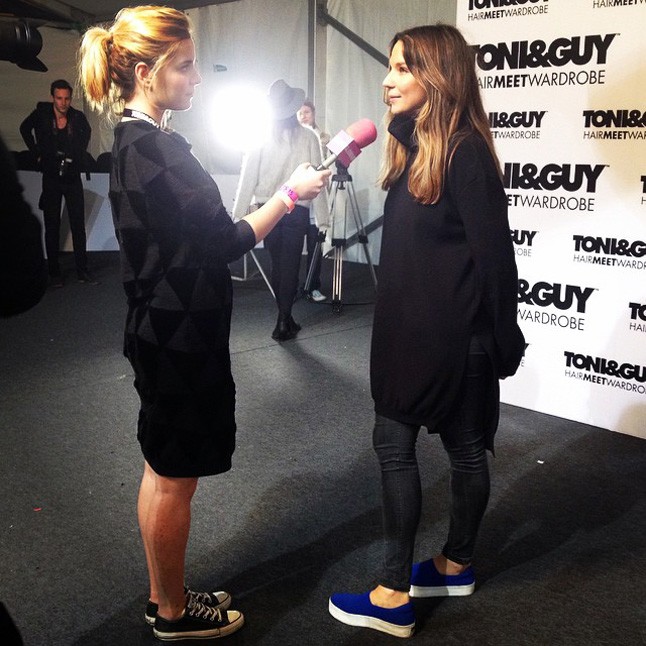 Sándor Sandra interjút ad a GLAMOUR Online-nak.