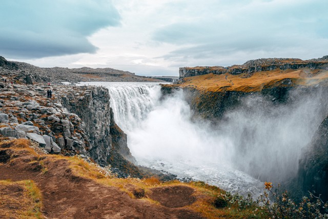 Izland vízesés