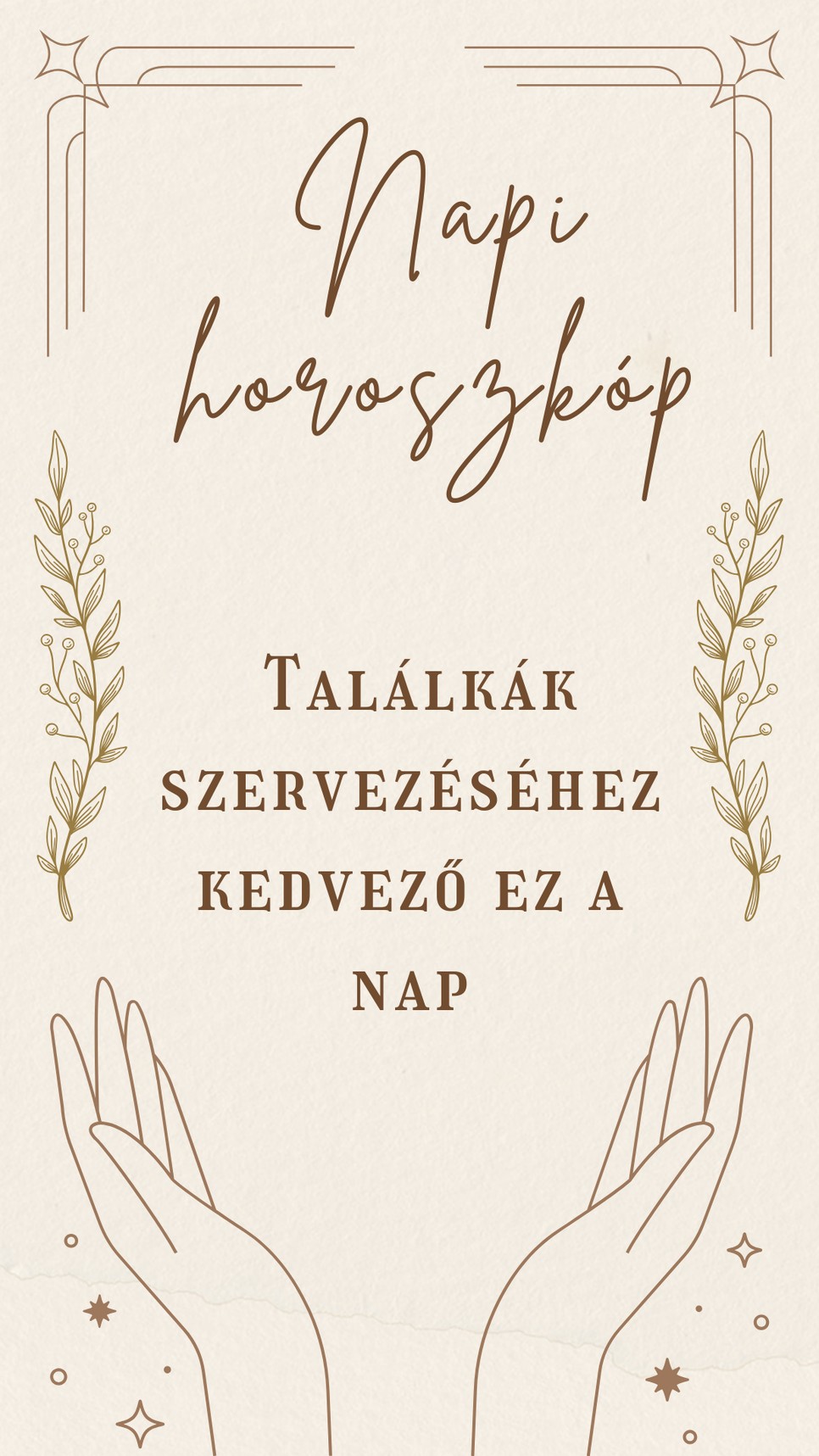 Napi horoszkóp: jöhetnek ma a találkozók, megbeszélések, randevúk