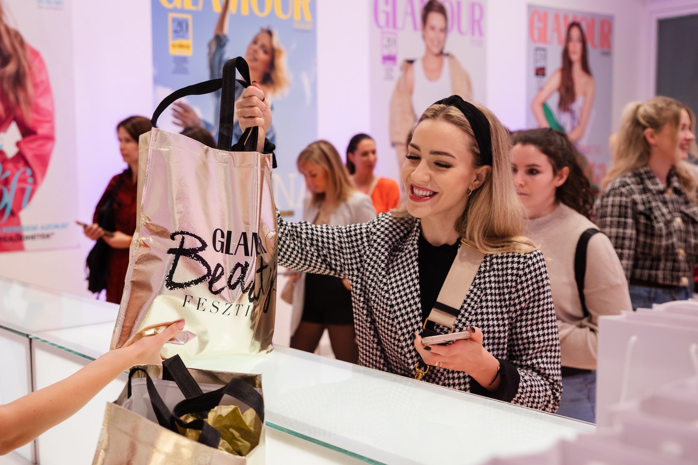 A szuper programok mellett, minden jegyet vásárló egy kincsekkel megrakott goodiebaget is hazavihetett