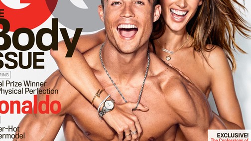 Így retusálták ki Cristiano Ronaldo kockás hasát