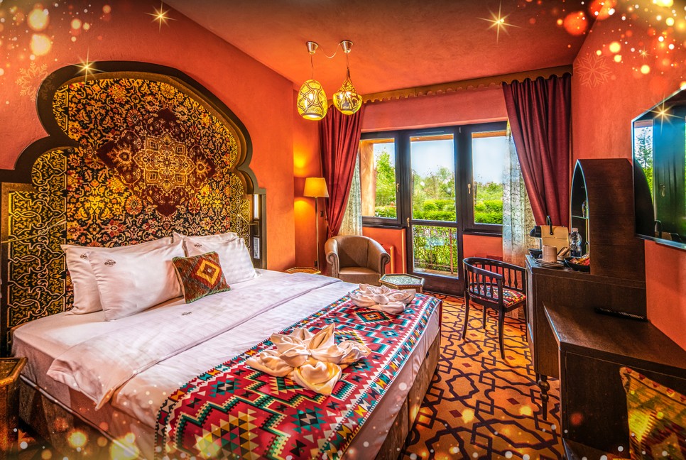 Vár benneteket a keleti kényelem az egerszalóki Shiraz Hotelben