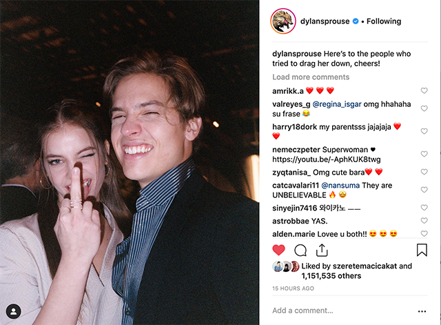 Dylan Sprouse ilyen kedves üzenettel gratulált Palvin Barbara Victoria`s Secret híréhez