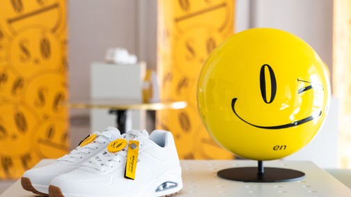 A Skechers Uno most a kortárs művészet vászna