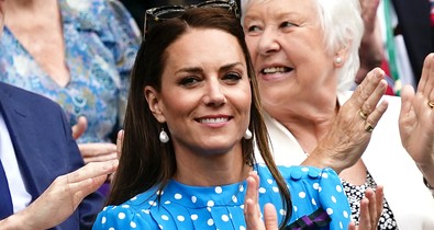 Katalin hercegné a legédesebb ruhában bukkant fel Wimbledonban