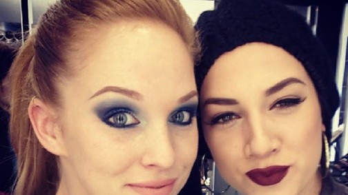 Tóth Gabi szuper matt sminkje