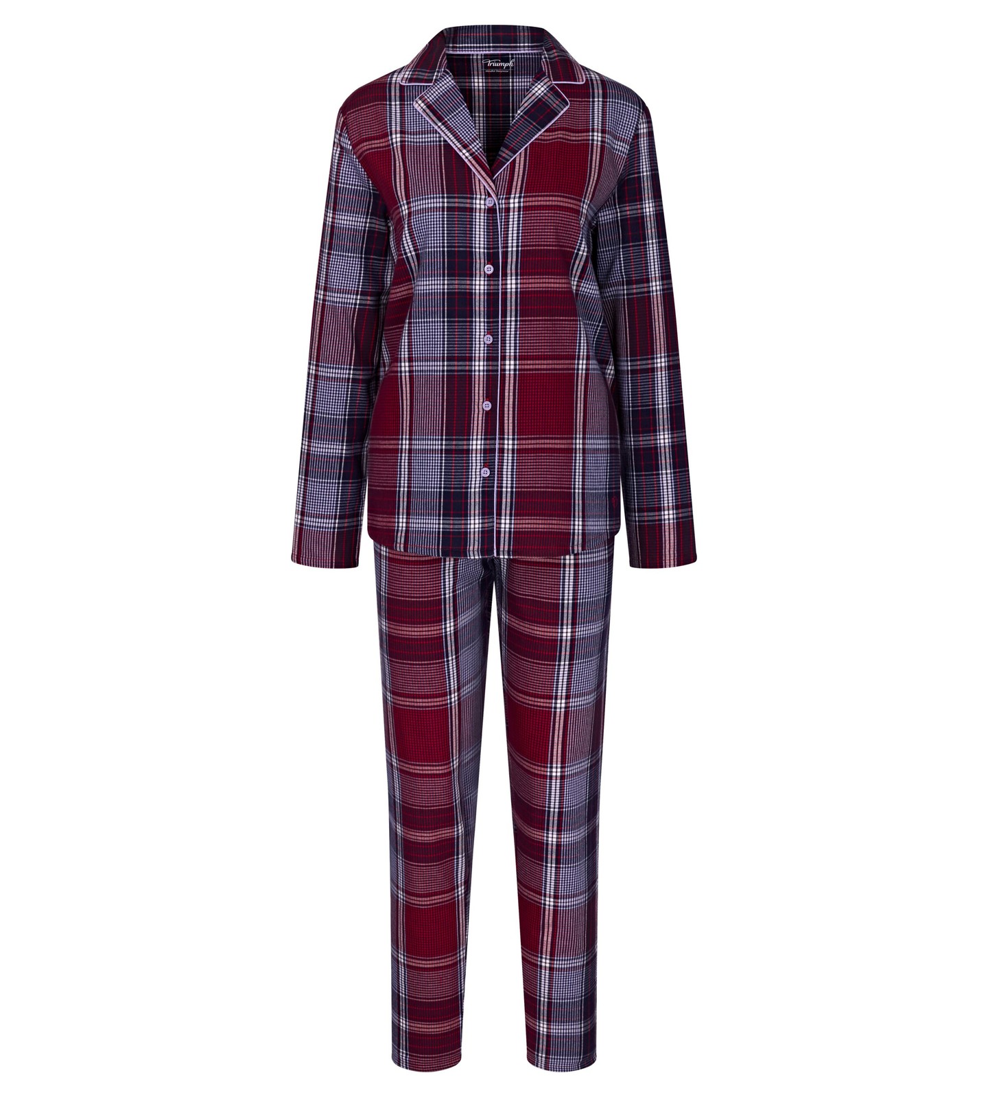 Boyfriend PW X Checks red-dark 29000Ft