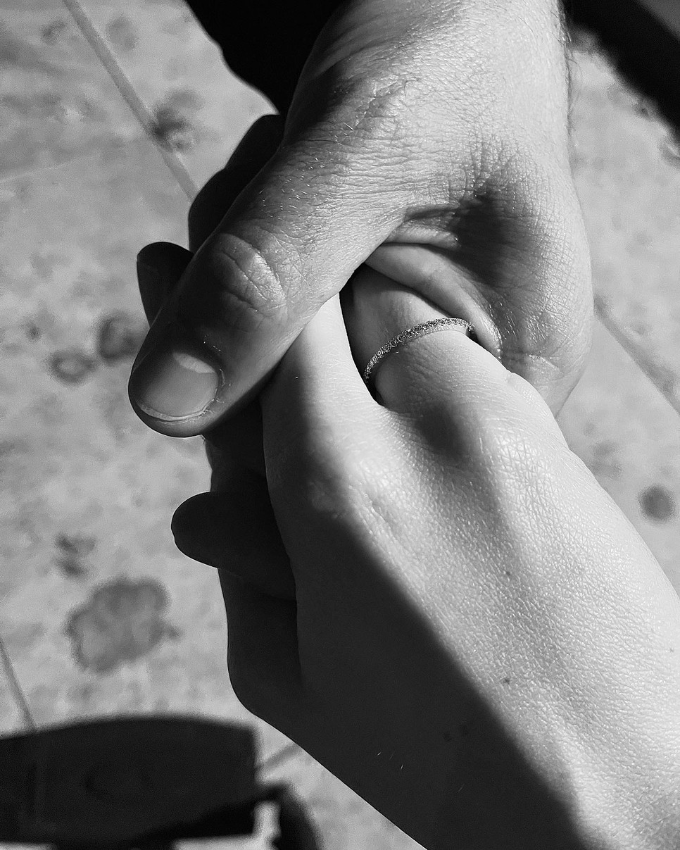 Illés Fanni eljegyzési gyűrűje