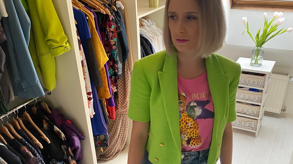 Egri Petra játékos tavaszi színekkel kezdi a hetet