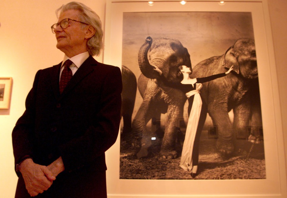 A fotós, Richard és a legendás fotó, a Harper's Bazaar