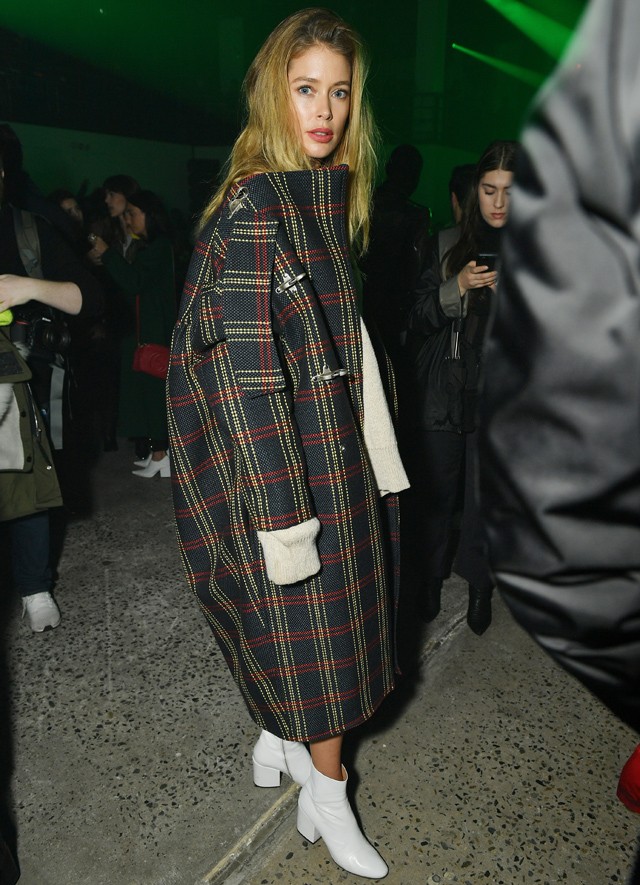 Doutzen Kroes a Raf Simons bemutatón