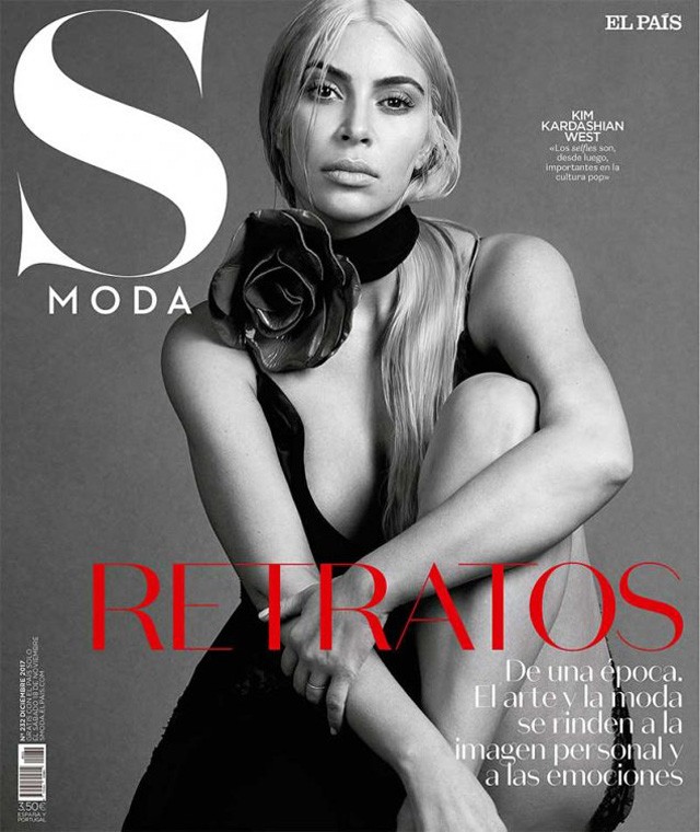 Kim Kardashian az S Moda címlapján