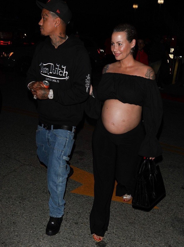 Amber Rose és a párja