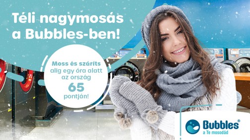 Idén is készülj az ünnepekre a Bubbles Mosodákban!
