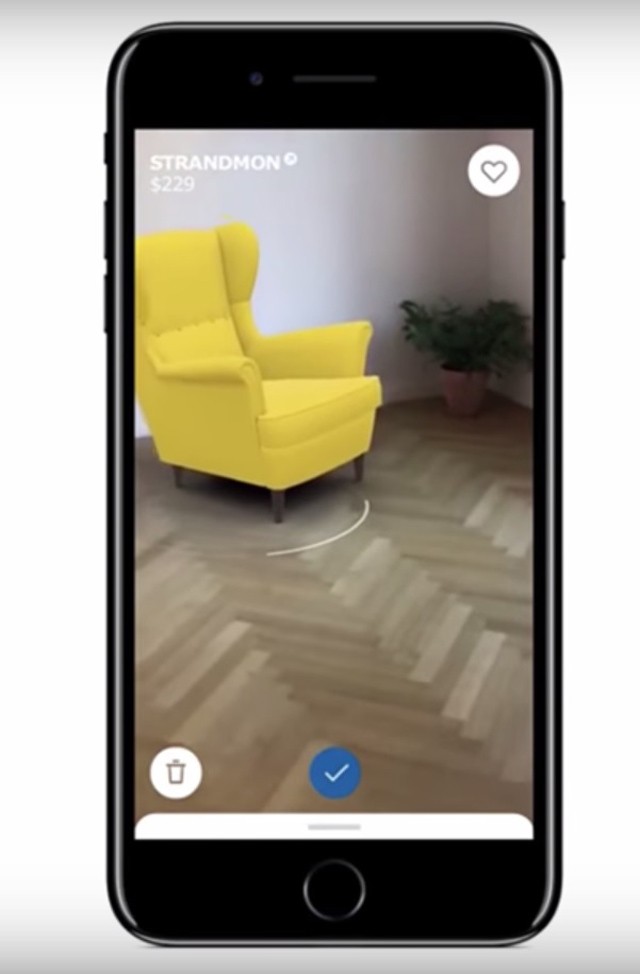 Az Apple új alkalmazásával kipróbálhatod, milyenek lennének az IKEA bútorok a lakásodban!