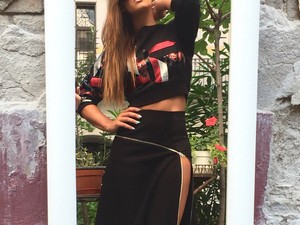 Dér Heni állati szexi szettben