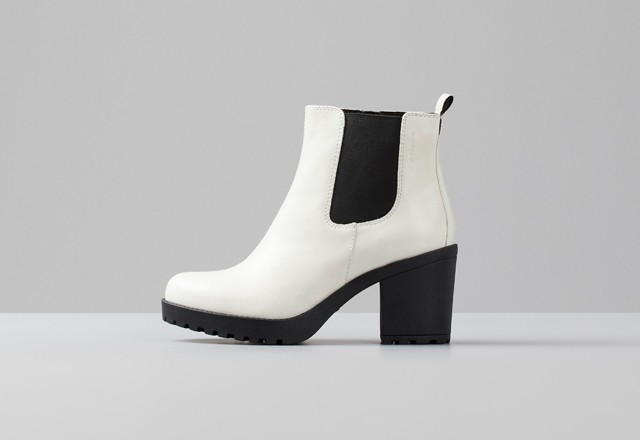 Bőr bokacsizma VAGABOND 31500 Ft