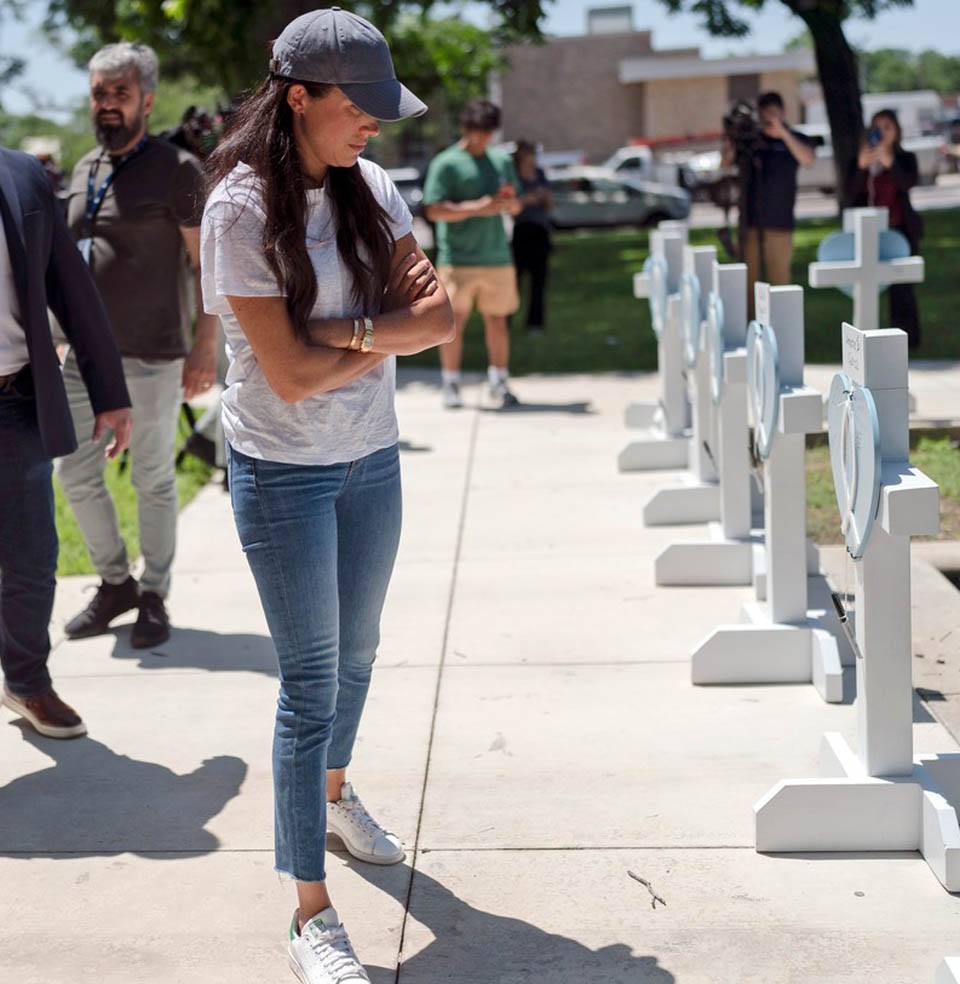  Meghan Markle a texasi Uvalde városában emlékezett meg a fiatal áldozatokról