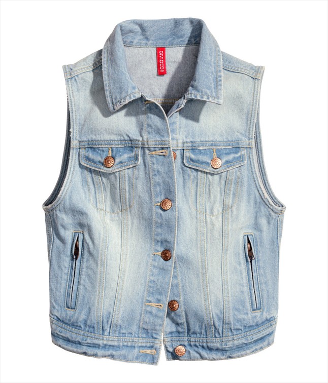 Mellény H&M 6990 Ft, Glamour-napokon 5592 Ft