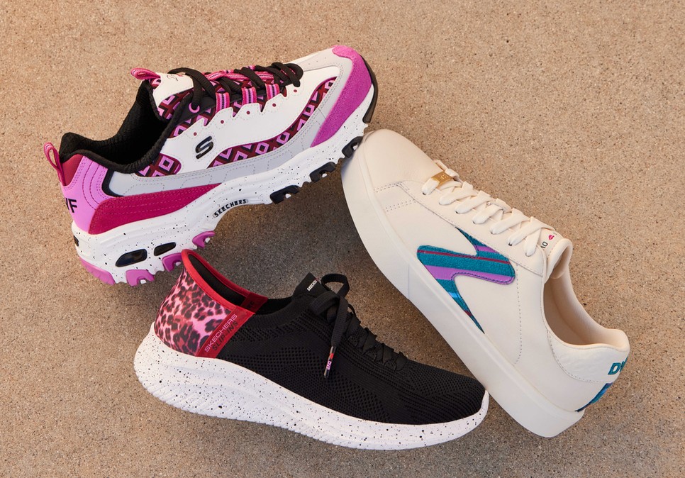 A Skechers X DVF limitált kollekció legújabb darabjai