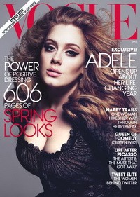 Adele az amerikai Vogue címlapján
