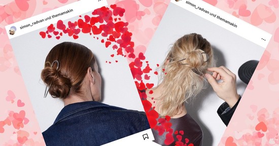 1 perc alatt elkészítheted a tökéletes Valentin-napi frizurát