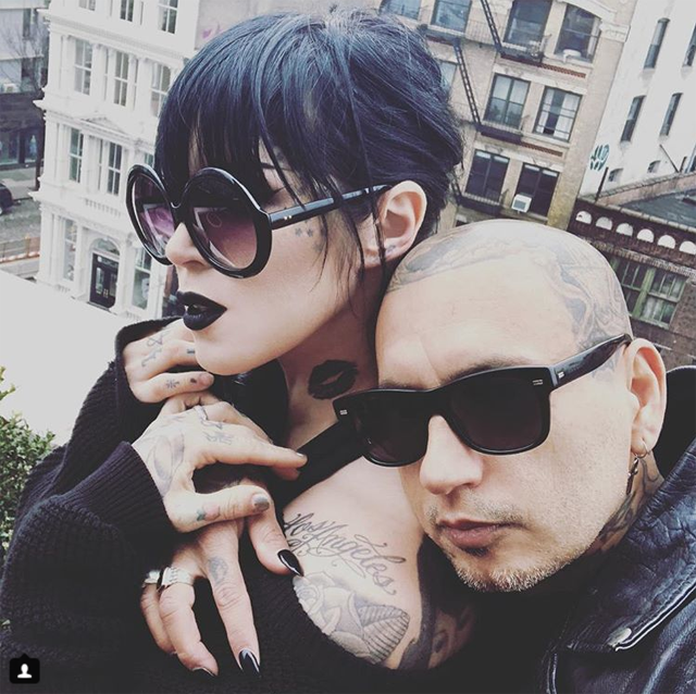 Kat Von D és férje