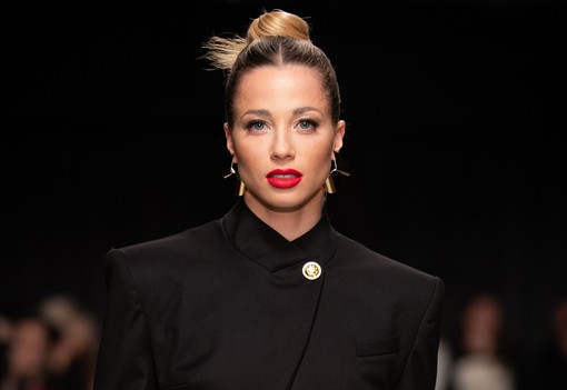 Gulyás Michelle olimpiai bajnok nyitotta meg Demeter Richárd bemutatóját a BCEFW divathéten