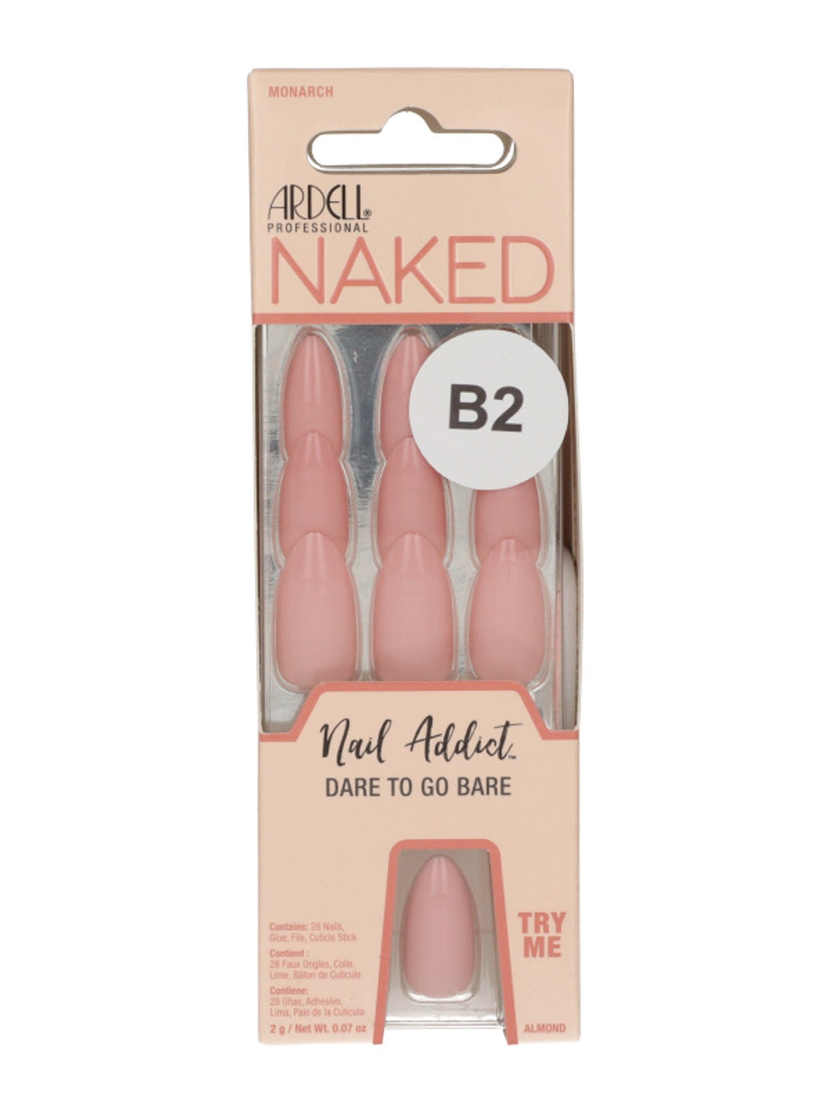 Naked Addict műköröm (Monarch) ARDELL 3599 Ft - GLAMOUR-kuponnal, 20% kedvezménnyel 2879 Ft. A kupon érvényes az ország összes ROSSMANN üzletében*, Online Drogériájában és mobilapplikáción keresztül a készlet erejéig, 2025. február 10-16. között.