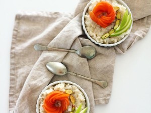 Virágos zabkása, nem csak ráérős reggelekhez