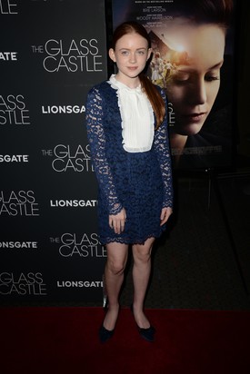 Később a The Glass Castle című film premierjén lépett a vörös szőnyegre, amiben Lorit alakította. (2017. augusztus)