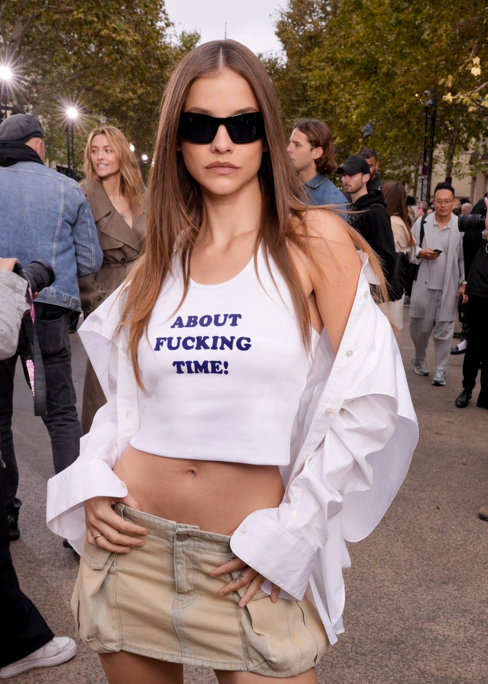 Palvin Barbara pólójával üzen: itt az ideje végre cselekedni