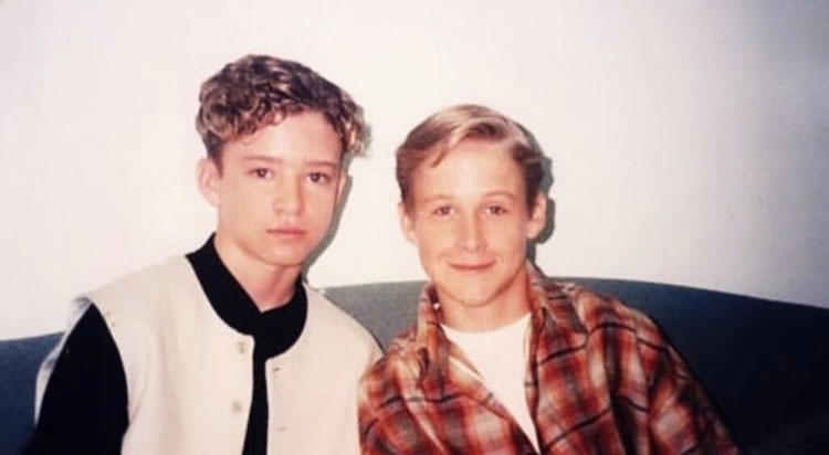 Ryan Gosling és Justin Timberlake a Mickey Mouse Club idején