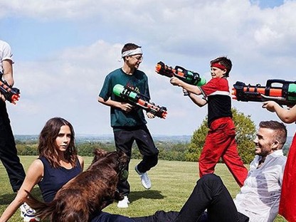 A Beckham család került az októberi Vogue címlapjára