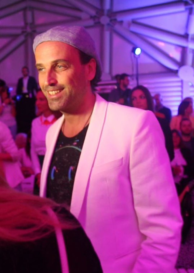 Nicolas Loufrani a Sugarbird divatbemutatóján