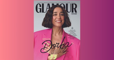 Megjelent a decemberi GLAMOUR magazin Gryllus Dorkával a címlapon, és jön a GLAMOUR-napok X-mas Week is!