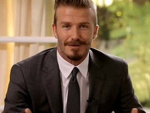 Beckham szerényen üzent a királynőnek