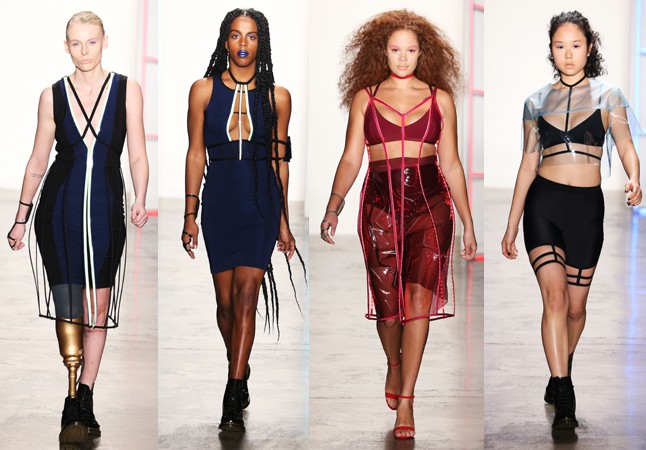 Chromat, bikini, fürdőruha, divatbemutató