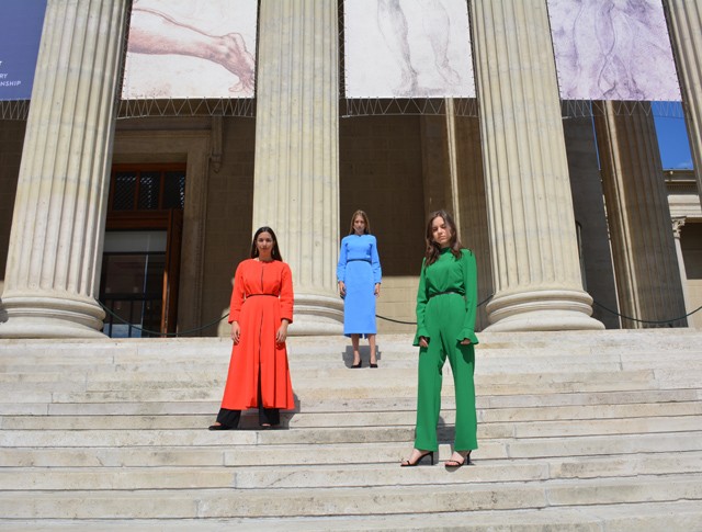 Egy fiatal tehetség: Lázár Lili kapszulakollekcióját a menekültek hagyományai inspiráltak