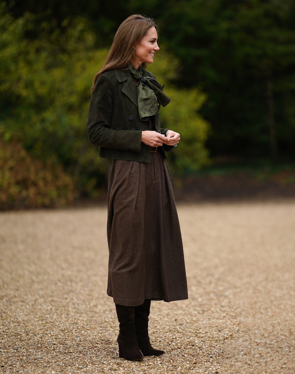 Katalin hercegné a 2025-ös csizmatrendek közül az egyik legsikkesebb darabot választotta