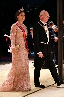 Viktória svéd hercegnő és Károly XVI. Gusztáv svéd király