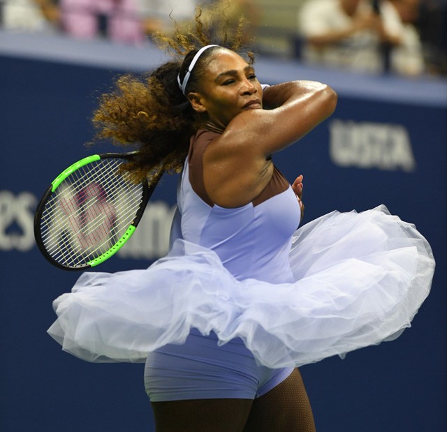 Serena Williams tütüben