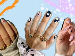 Dobd fel az esős időt ezekkel a virágos manikűrökkel!