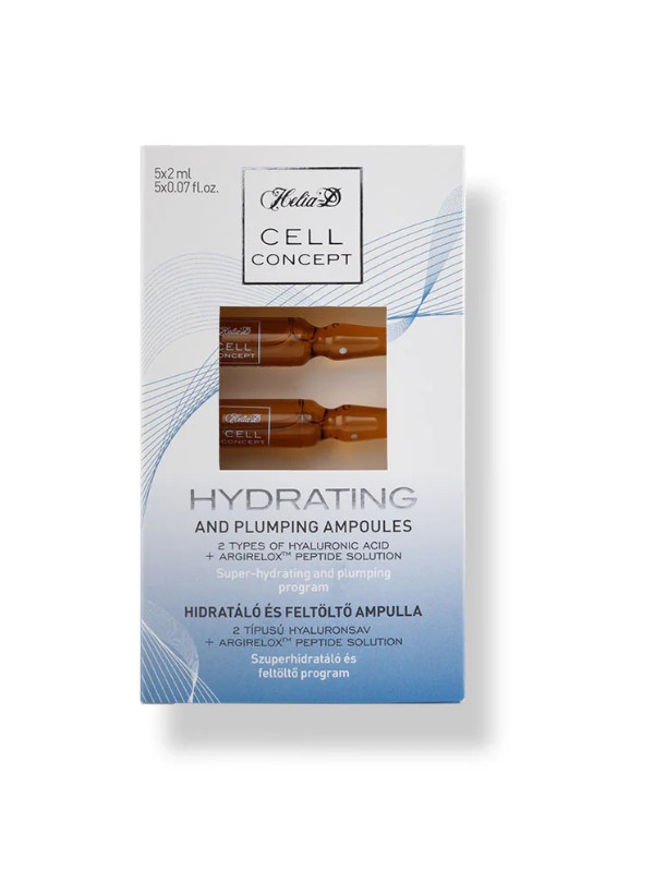 Cell Concept Hidratáló és Feltöltő Ampulla HELIA-D 5.199 Ft/5x2 ml  GLAMOUR-napok Summer Week kuponnal 20–40% kedvezmény a megjelölt termékekre a Helia-D webáruházban!