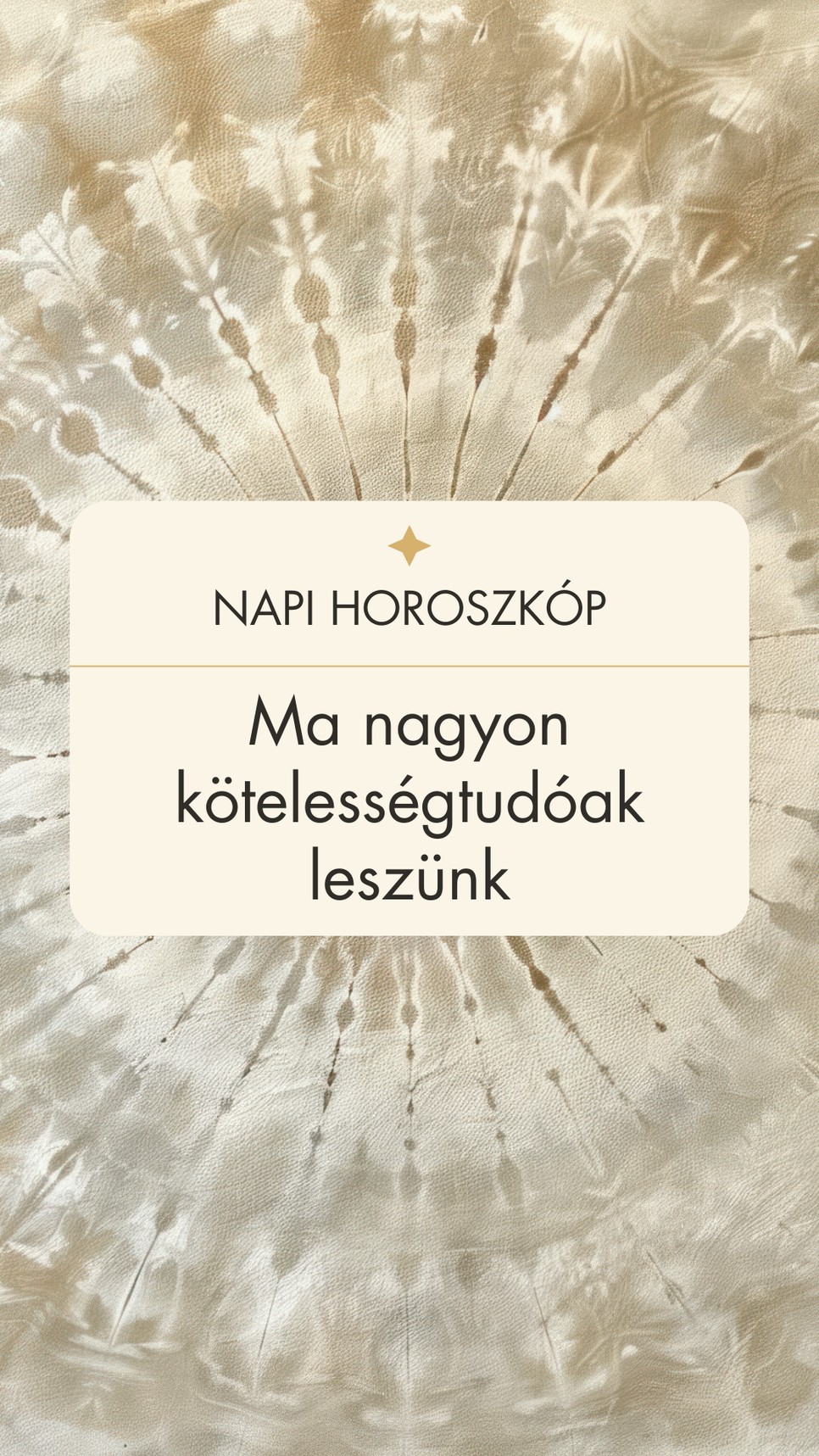 Napi horoszkóp: erre számíthatunk a mai napon
