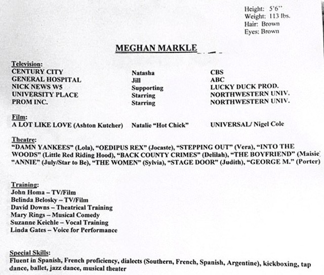 Meghan Markle önéletrajza a 2000-es években