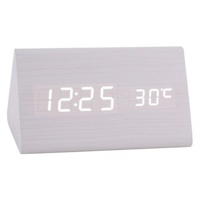 Wood Show 1301 digitális LED ébresztőóra - 6 240 Ft www.emag.hu
