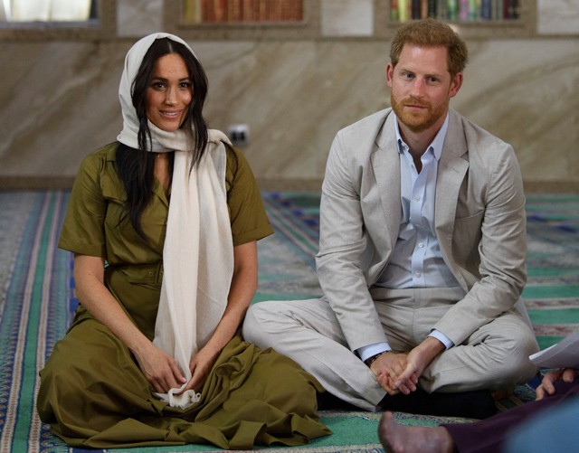 Meghan Markle és Harry herceg egy muszlim közösségnél