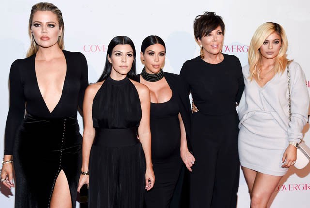 Együtt a Kardashian-Jenner család