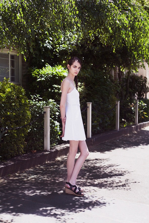 Rebeka ma castingra megy ebben a csinos ruhában